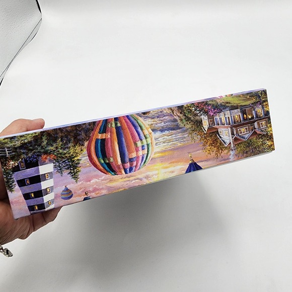 Cardinal 1000 piece new sealed hot air balloon lighthouse country scene puzzle - Picture 4 of 10